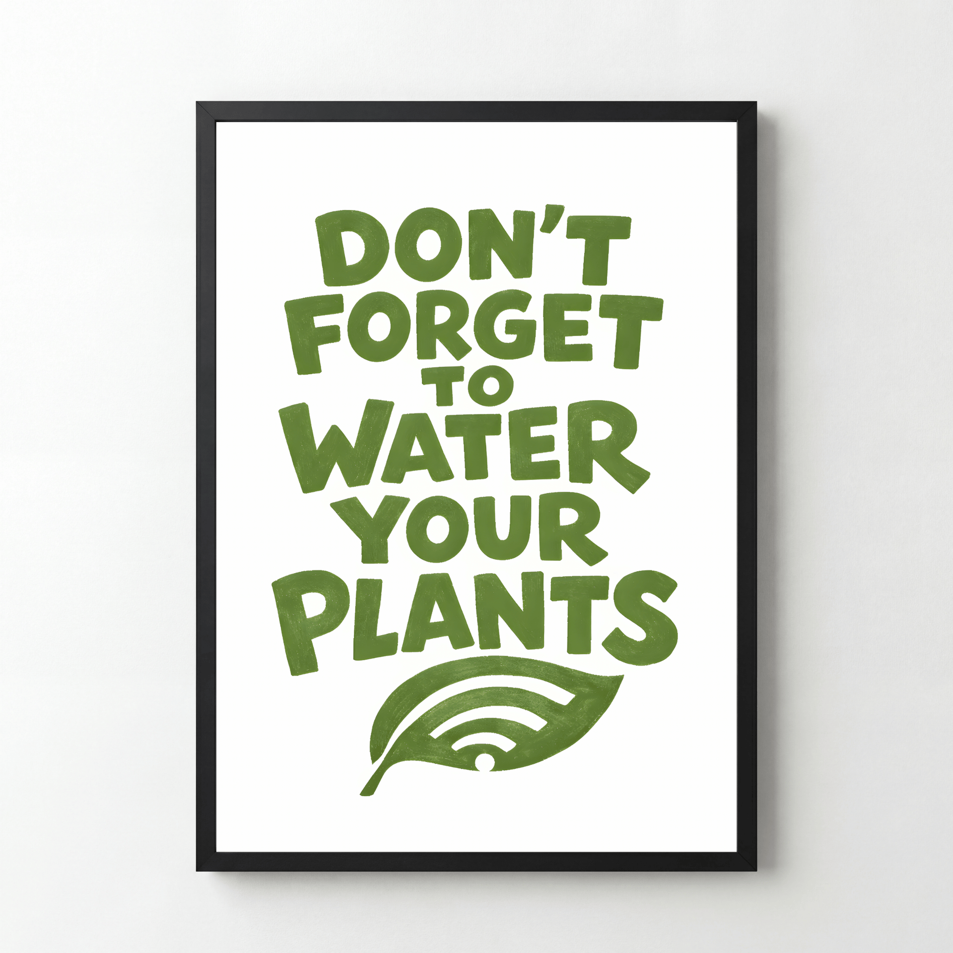 Water Me Reminder – Magic Poster