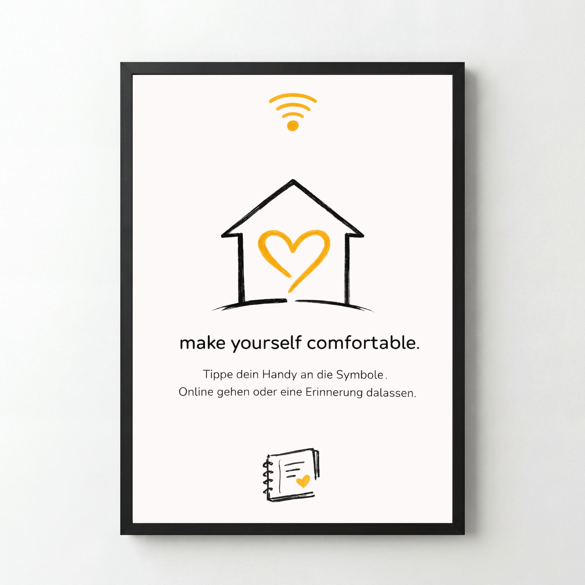 Comfort Check-in – Magic Poster