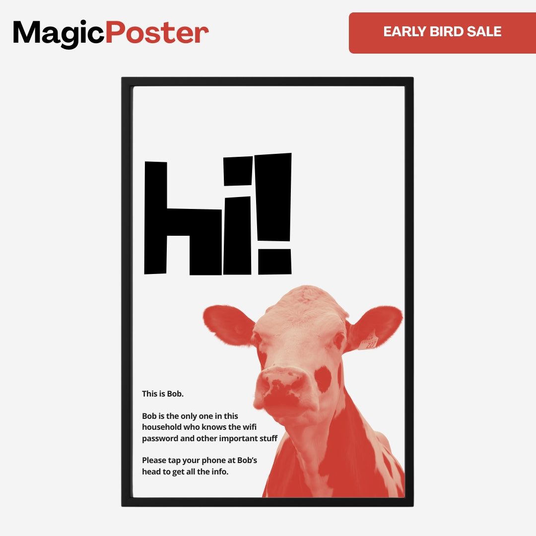 MagicPoster | “hi! This is Bob.”