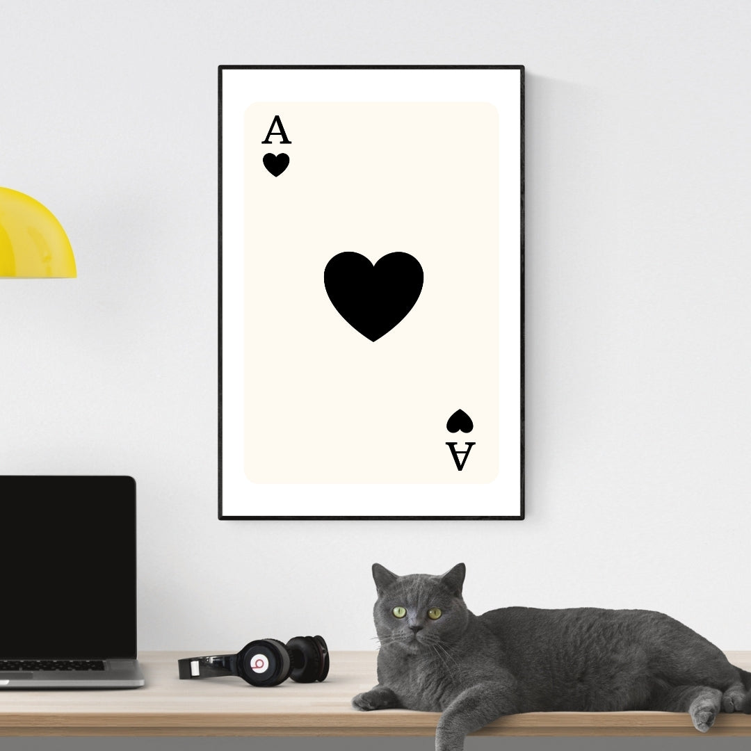 MagicPoster | “Ace of black Hearts”