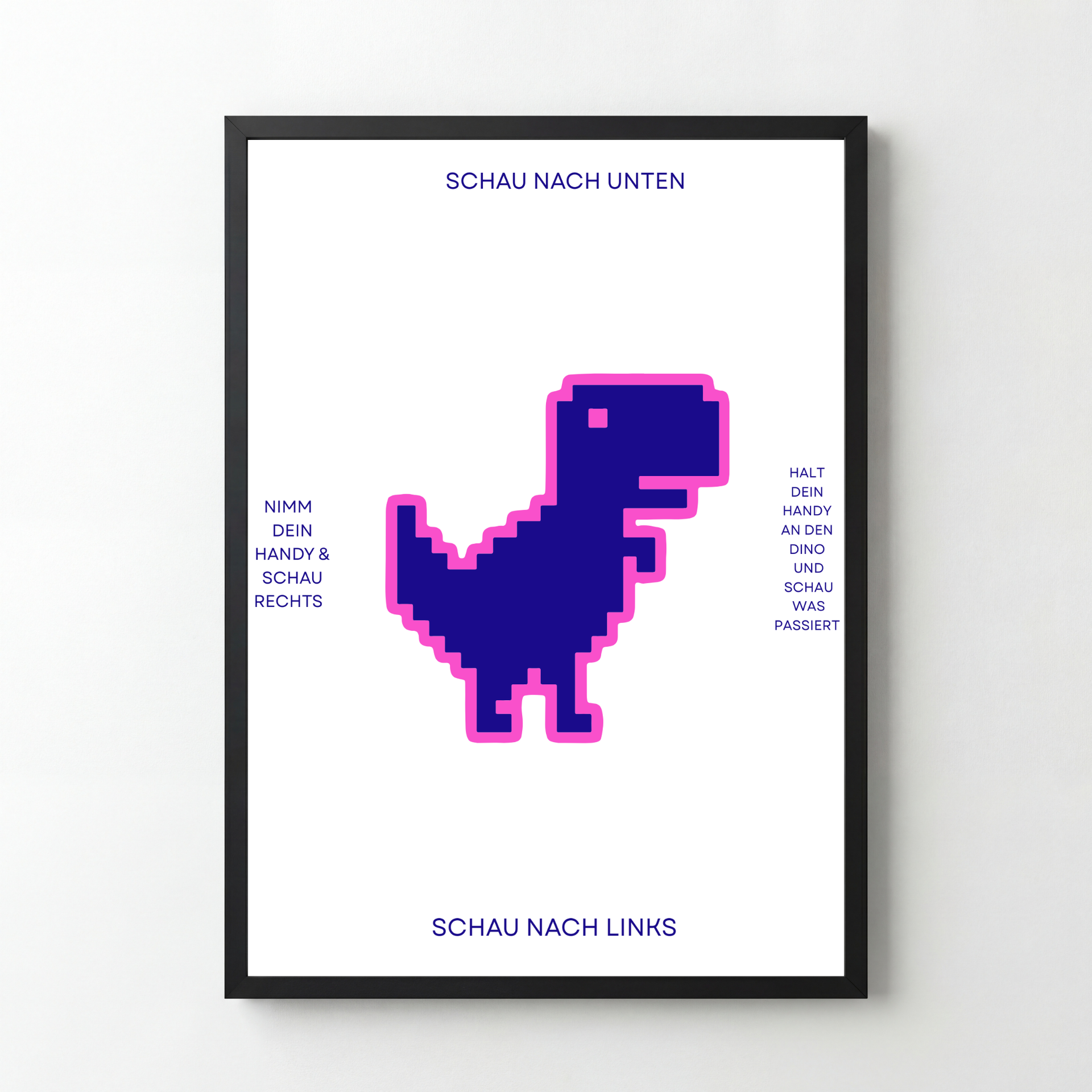 MagicPoster | "Pixel Dino"