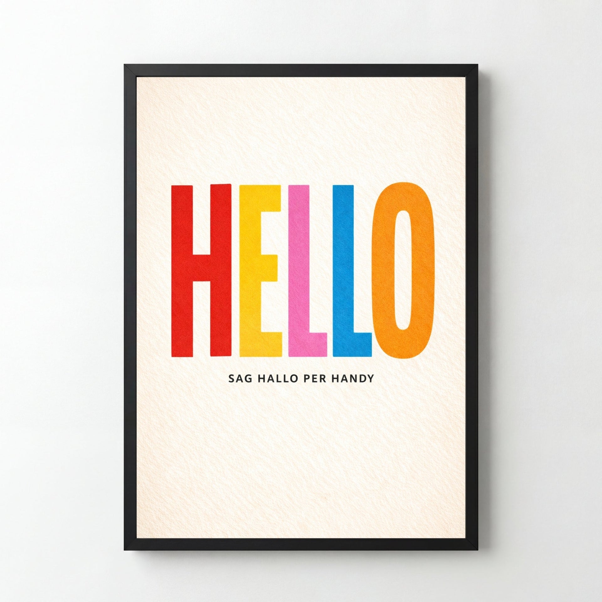 Magicposter | "Colorful Hello"