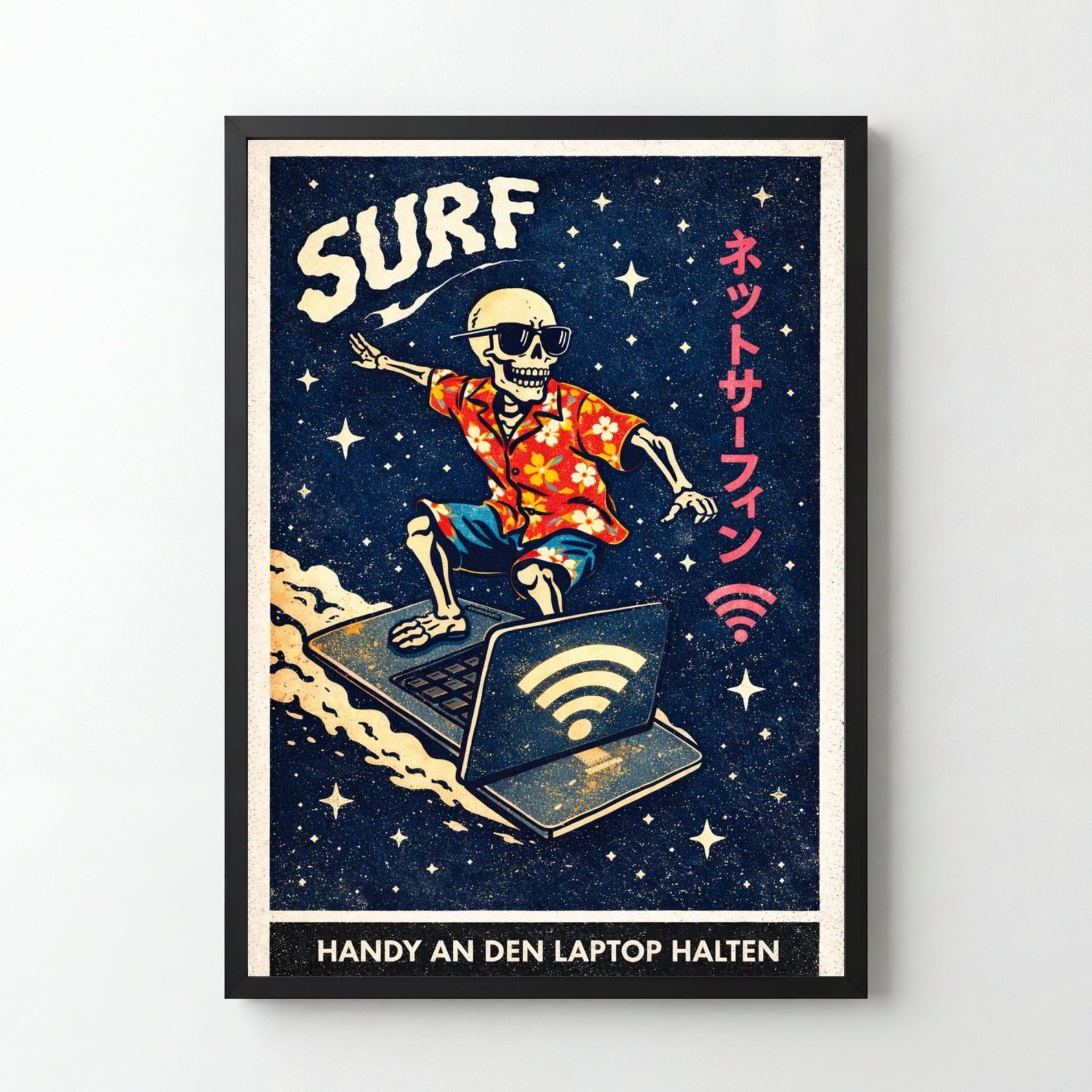Magicposter | "Cosmic Surfer"