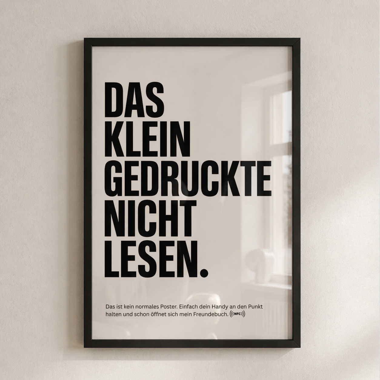 Das Kleingedruckte nicht lesen – Magic Poster