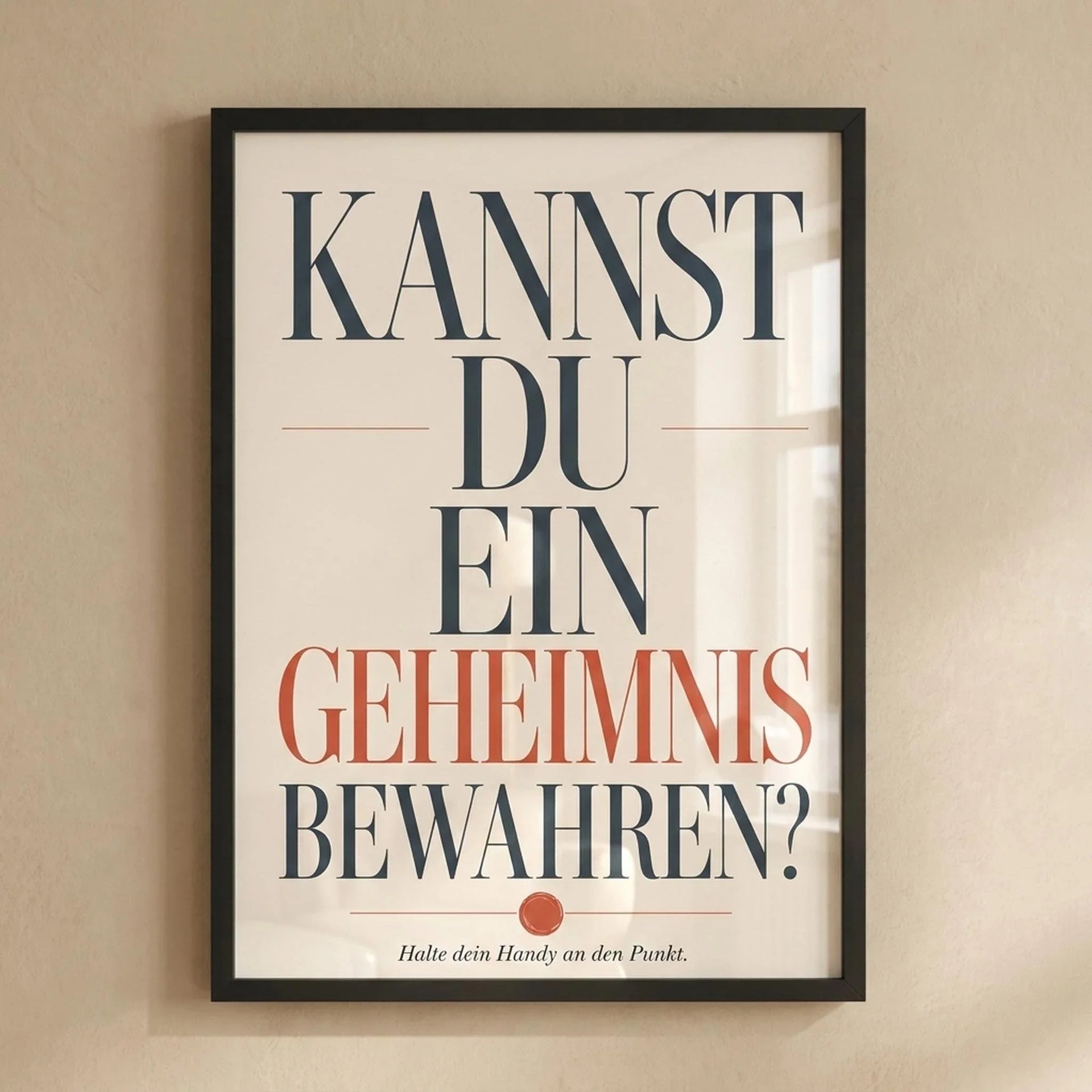 Kannst du ein Geheimnis bewahren? – MagicPoster