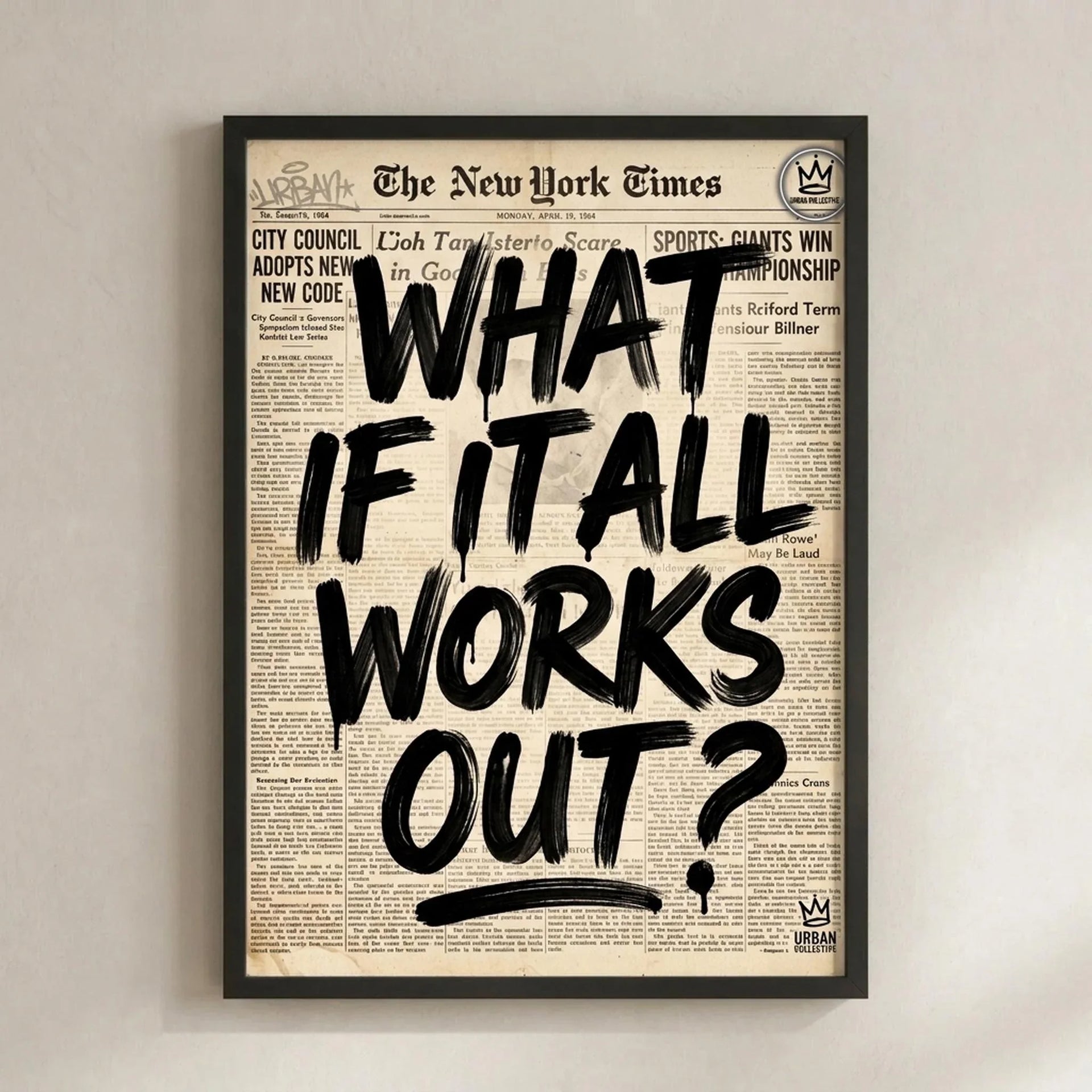 MagicPoster - What If It All Works Out?