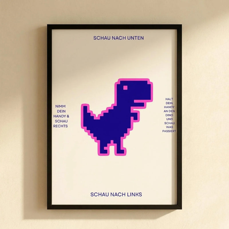 MagicPoster | "Pixel Dino"