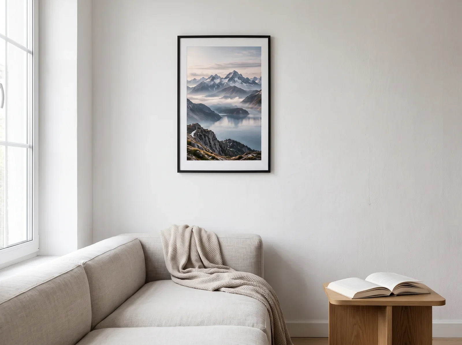 Persönliches Fotomotiv in einem ruhigen Wohnraum