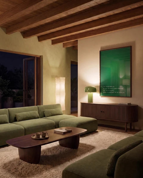 Forest Retreat · MagicPoster in un ambiente coordinato, a piena cornice e con riflessi visibili.